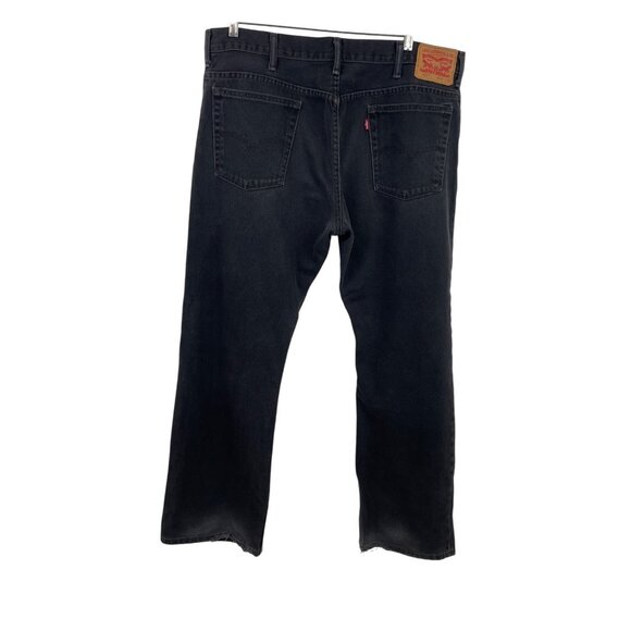 Levis 517 Black Denim Jeans Mens Size 40x32 Straight Leg - Picture 2 of 9